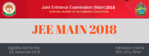 JEE-Main Exam 2018